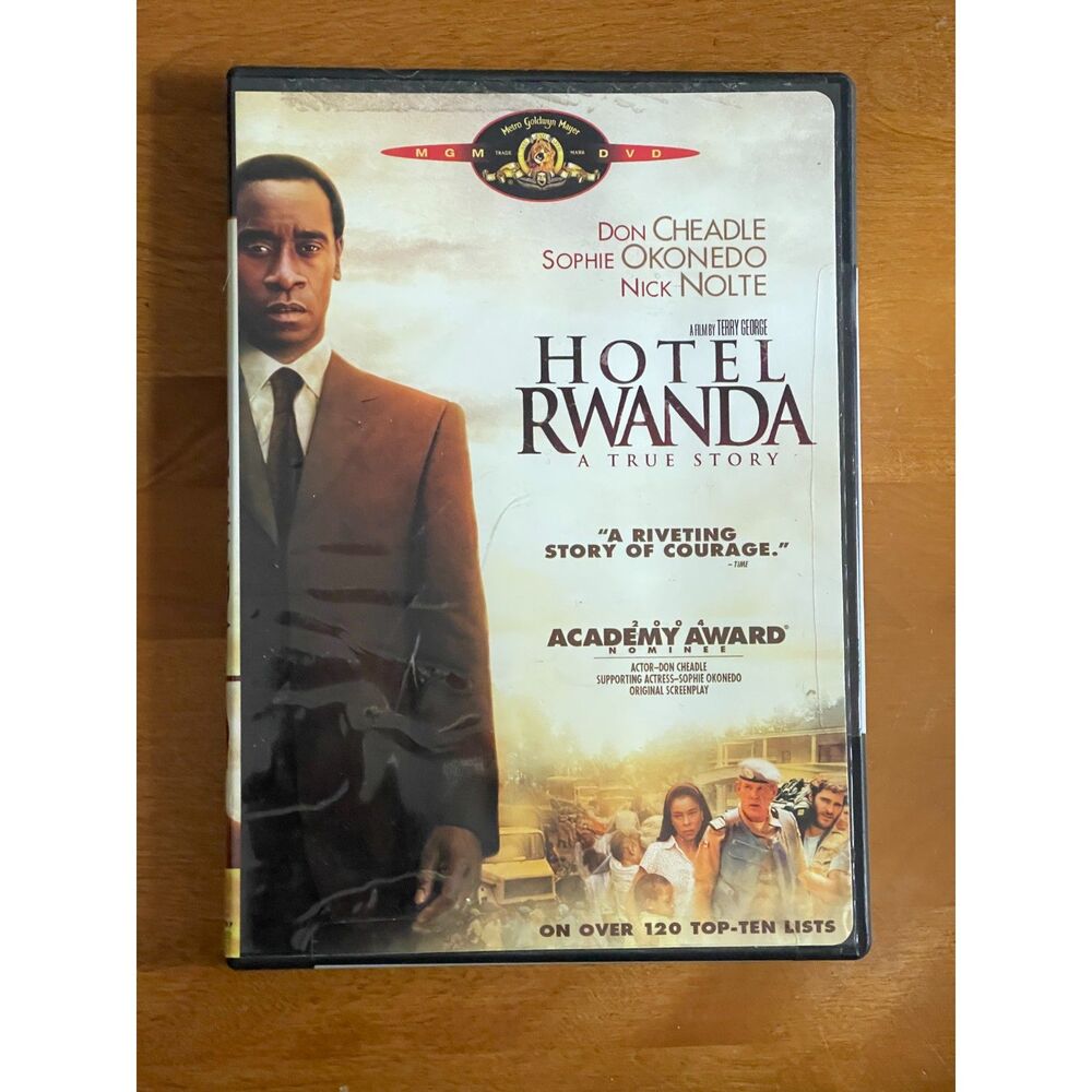 Hotel Rwanda a true story (DVD, 2004) United Artist PG-13 Movie NEW Sealed